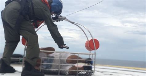 Coast Guard Rescues 4 From Sunken Boat In La