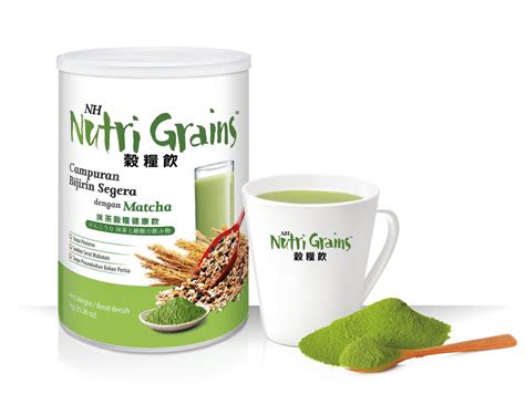 Made with 8g of whole grains & real fruit! NH Nutri Grains Matcha 1kg + 3 Cute P (end 1/5/2020 8:15 AM)