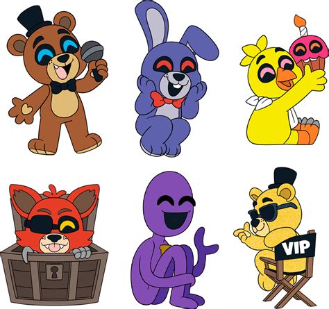 Fnaf Pin Set Youtooz Collectibles