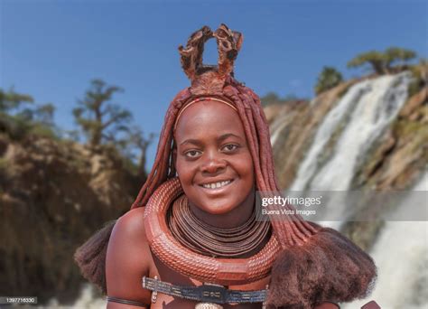 Namibia Portrait Of A Himba Woman High Res Stock Photo Getty Images