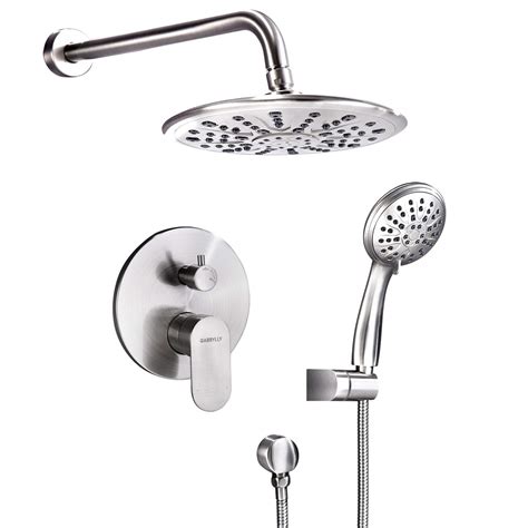 Buy Gabrylly Rain Shower Head With Handheld Shower System Wall Mounted