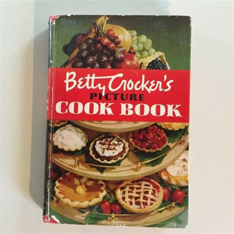 1950 Betty Crocker Picture Cook Book First Edition Hardcover With