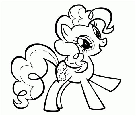 Try to color my little pony cartoons to unexpected colors! Pinkie Pie Pony Coloring Pages - Coloring Home