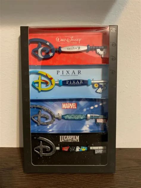 Walt Disney Starter Key Collection Set Of Marvel Star Wars Pixar