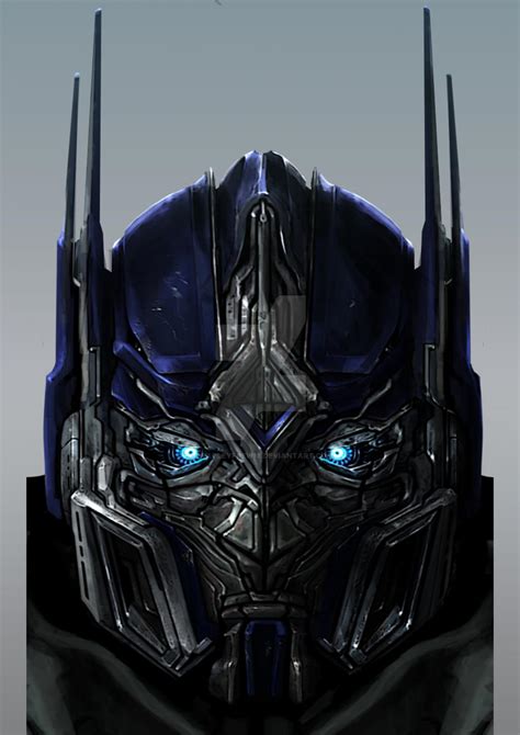 Optimus Prime Head Study Transformers 5 By Bradleyfrew18 On Deviantart