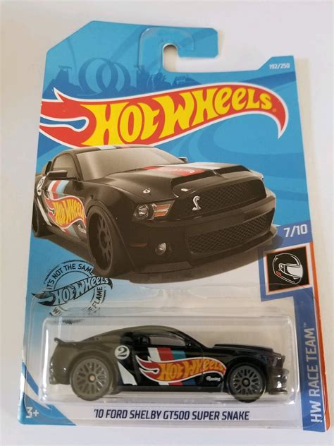 Hot Wheels 2011 10 Shelby Mustang Gt500 Supersnake Super