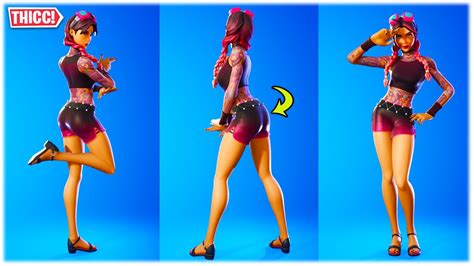 Fortnite Cosmic Summer Event Thicc Beach Jules Skin Showcased With Dances Emotes