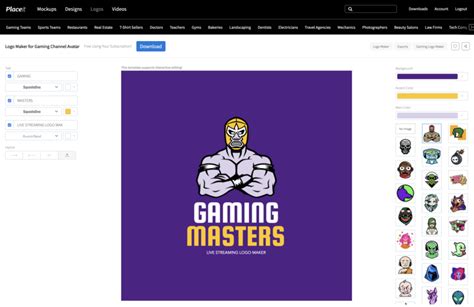 20 Cool Gaming Logos Team Video Games Online Design Creator