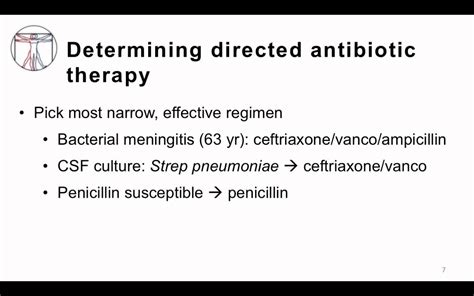 Bacterial Meningitis Treatment Antibiotics Duration