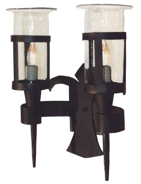 Sconces Wrought Iron Lighting Candelabra Lighting Medieval