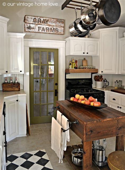 17 Magnificent Rustic Farmhouse Kitchen Decor Aesthetic Home Design