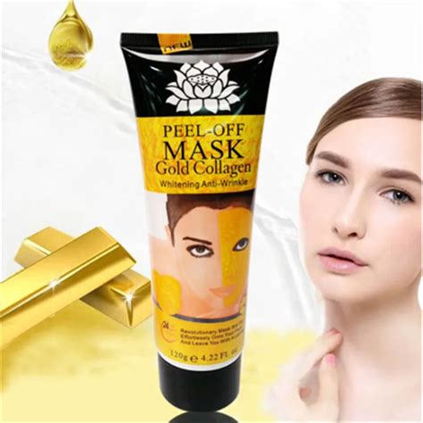 24k Gold Face Mask Collagen Mask Anti Aging Whitening Moisturizing 24k