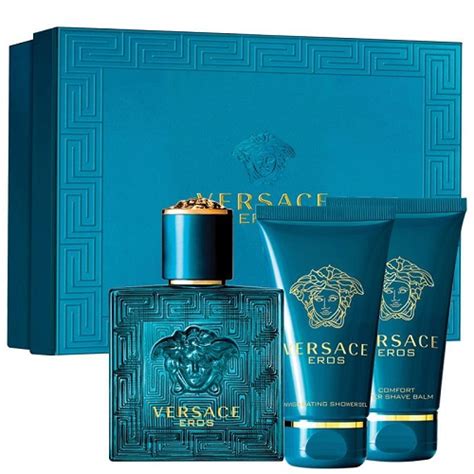 Choose from elaborate designs and ingenious cuts. VERSACE EROS 3 PCS GIFT SET FOR MEN - FragranceCart.com