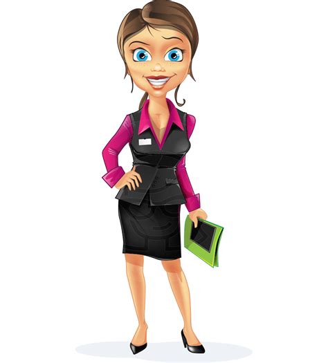 Vector Business Woman Png Photos Png Mart