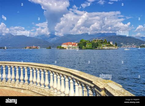 Isola Bella Borromean Islands Lago Maggiore Piedmont In Italy Stock