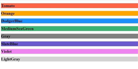 Css Colors Bcis Notes