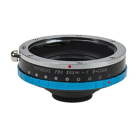 fotodiox pro lens mount adapter compatible with canon eos ef ef s d slr lenses to to cs