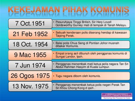 Pada masa yang sama, pkm juga diarahkan menyelia gerakan komunis di thailand dan indonesia. Ancaman komunis di tanah melayu