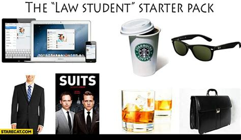 The Law Student Starter Pack Rstarterpacks Starter Packs Know