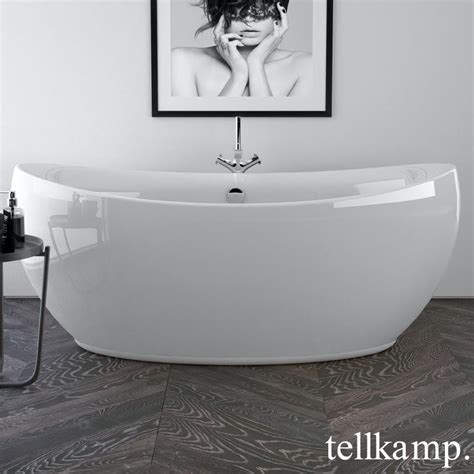 Livorno oval die badewanne überzeugt durch einen geschwungene innenbereich mit geschwungenen radien. Tellkamp Spirit freistehende Oval Badewanne - 0100-083-A ...