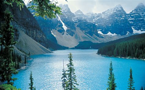 Nature Wallpapers Moraine Lake Rocky Mountains