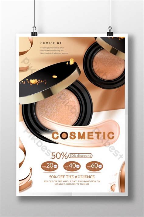 Creative Cosmetics Sale Poster Psd Free Download Pikbest