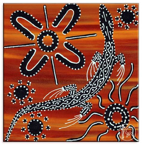 Aboriginal Tattoo Inspiration Goanna Aboriginal Art Aboriginal Art