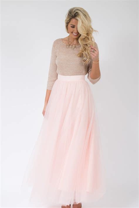 After Dark Maxi Tulle Skirt Blush Pink Tulle Maxi Skirt Tulle