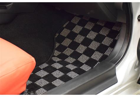 Zero Checkered Floor Mats For Miata Mx5 Nd 2016 Rev9