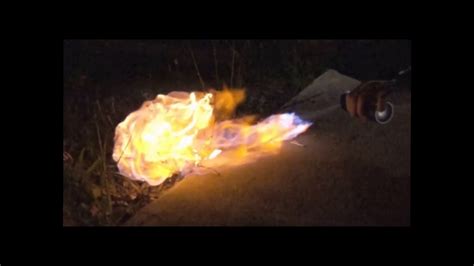 Aerosol Spray At Fire In Slow Motion At 1000fps Youtube
