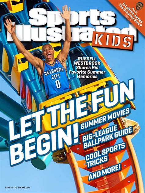 Sports Illustrated For Kids June 2013 Featuring Russell Westbrooks