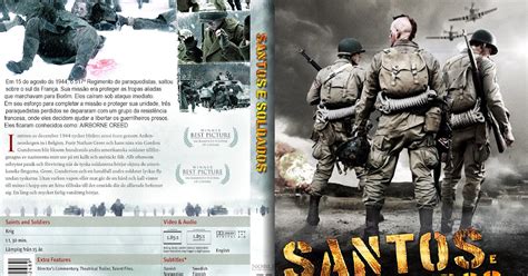 CAPAS DE DVD PERSONALIZADAS SANTOS E SOLDADOS