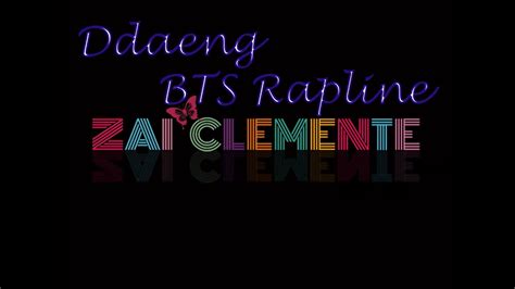 Bts Rapline Ddaeng Cover By Zai Clemente Youtube