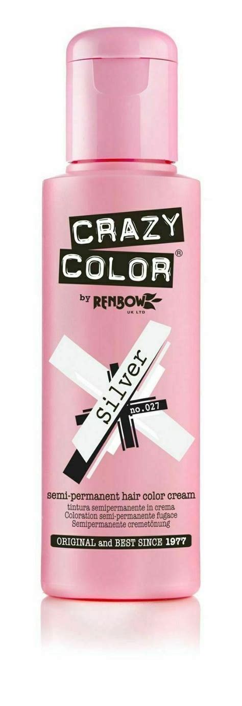 Crazy Color Semi Permanent Conditioning Hair Dye Colour Cream All
