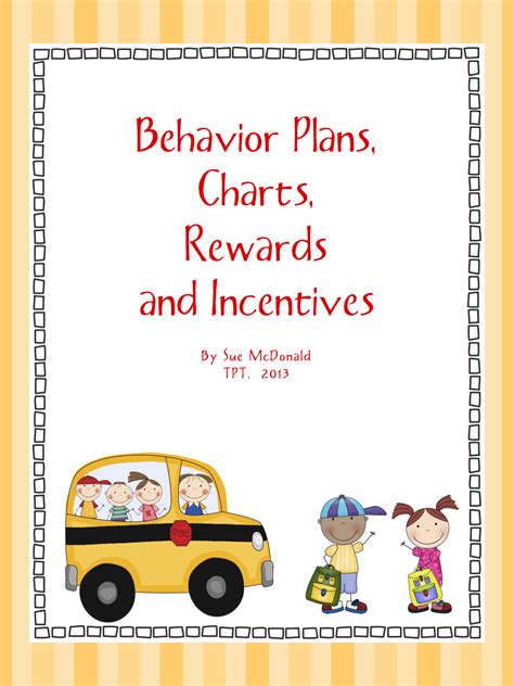 Daily Classroom Behavior Charts Behavior Management Bundle Daily