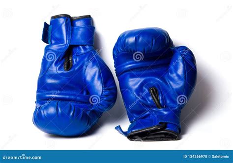 Two Boxing Gloves Isolated Stock Photo Image Of Sportswear 134266978