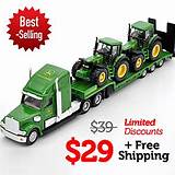 Pictures of John Deere Toy Truck And Trailer