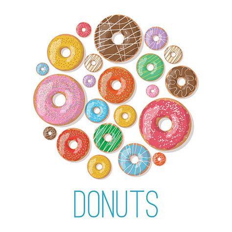 Donut Hole Clip Art Vector Images And Illustrations Istock