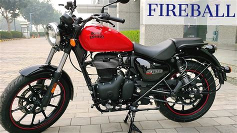 Royal Enfield Meteor 350 Fireball Red Base Model On Road Price