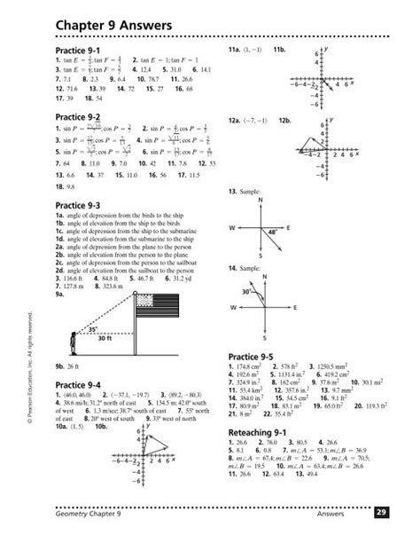 24 Chapter 9 Geometry Answers Andreabecky