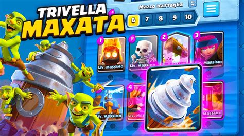 Finalmente Trivella Goblin Maxata E Si Scala Clash Royale Ita Youtube