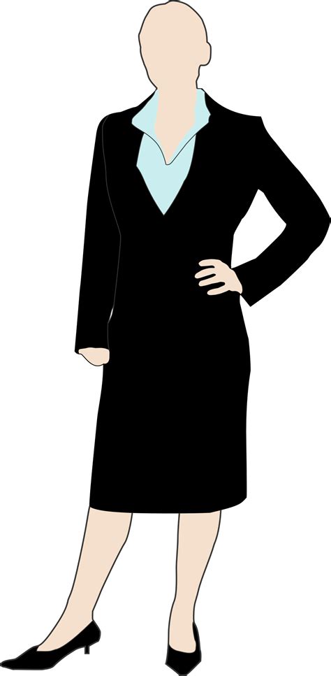 Female Clipart Business Suit Female Business Suit Transparent Free For