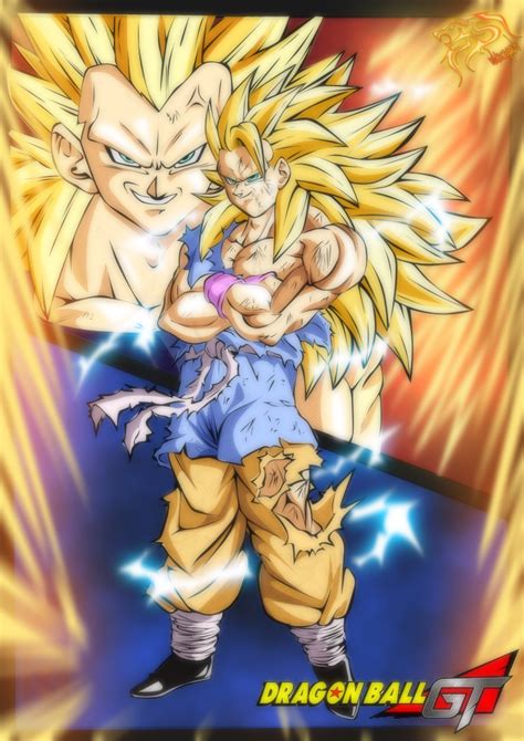 Goku Ssj3 Vs Vegeta Ssj3 Full Power Color By