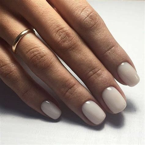 I'm driven to get my hands on this pinkish beige gel nail polish. Neutral nail color inspiration | Trendy nails, Makeup ...