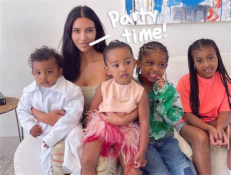 kim kardashian shares new photos of psalm west s second birthday party perez hilton