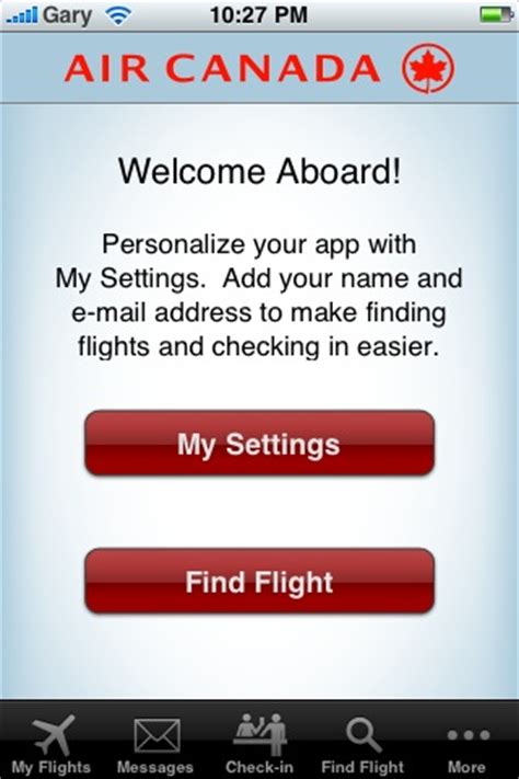 You can also set up a payment plan through my account. Air Canada iPhone App Lets You Track Flights and Check In ...