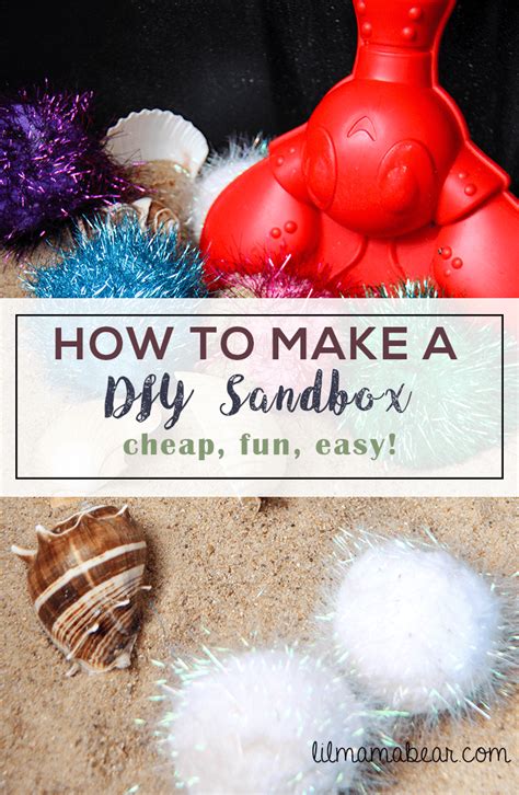 How To Make A Diy Sandbox Lil Mama Bear Blog