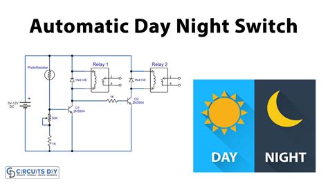 Day Night On Off Switch Circuit Diagram Circuit Diagram