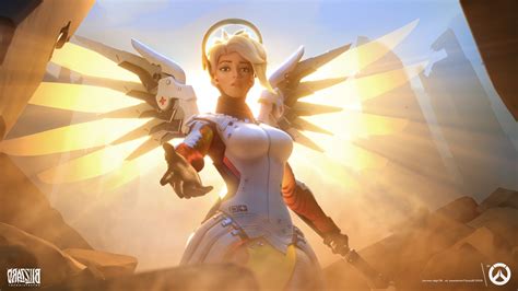 Mercy Overwatch Hd Games 4k Wallpapers Images Backgrounds Photos