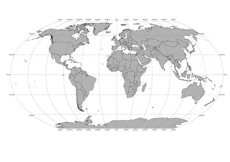 World Map Vector Outline At Vectorified Collection Of World Map
